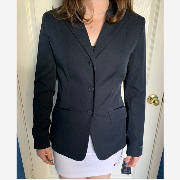 dover saddlery Jackets & Blazers - Dover Saddlery:Huntfield’s Navy show coat NWT s-6